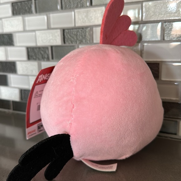 Angry Birds Classic STELLA (Pink Bird) Plush / Rovio / Kawaii / 7” / BRAND NEW - Picture 9 of 16